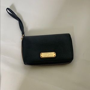 Black leather Marc Jacobs wallet
